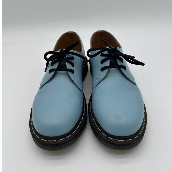 Dr. Martens Other - Doc Martens Unisex Oxford Leather Shoes 1461 Light Blue Men’s 7 Women’s 8